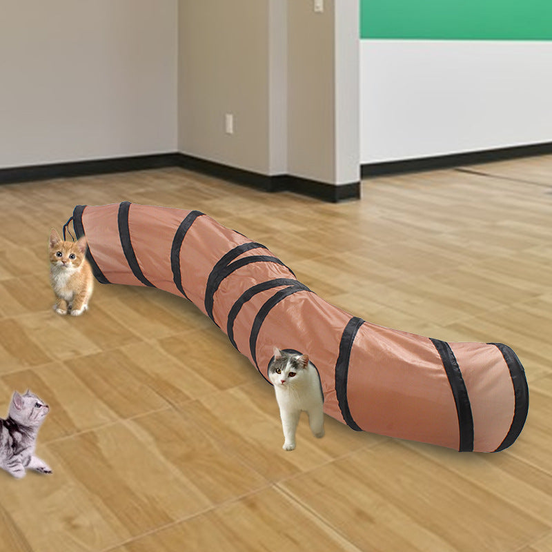 Collapsible Cat Play Tunnel