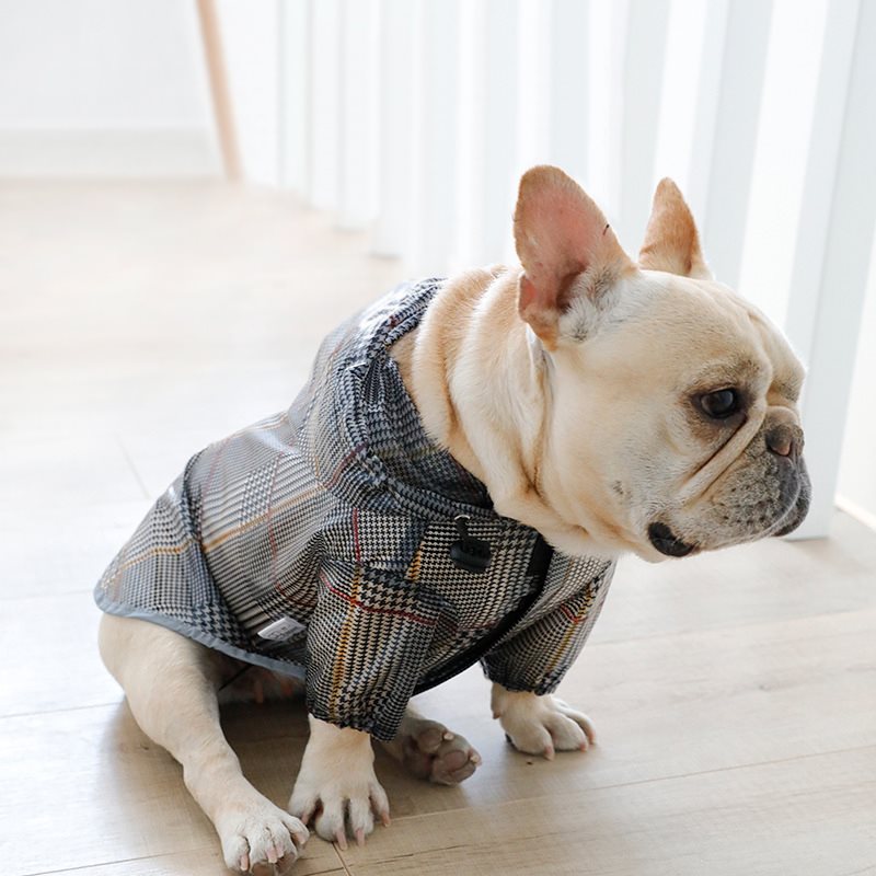 Hooded Waterproof Dog Raincoat