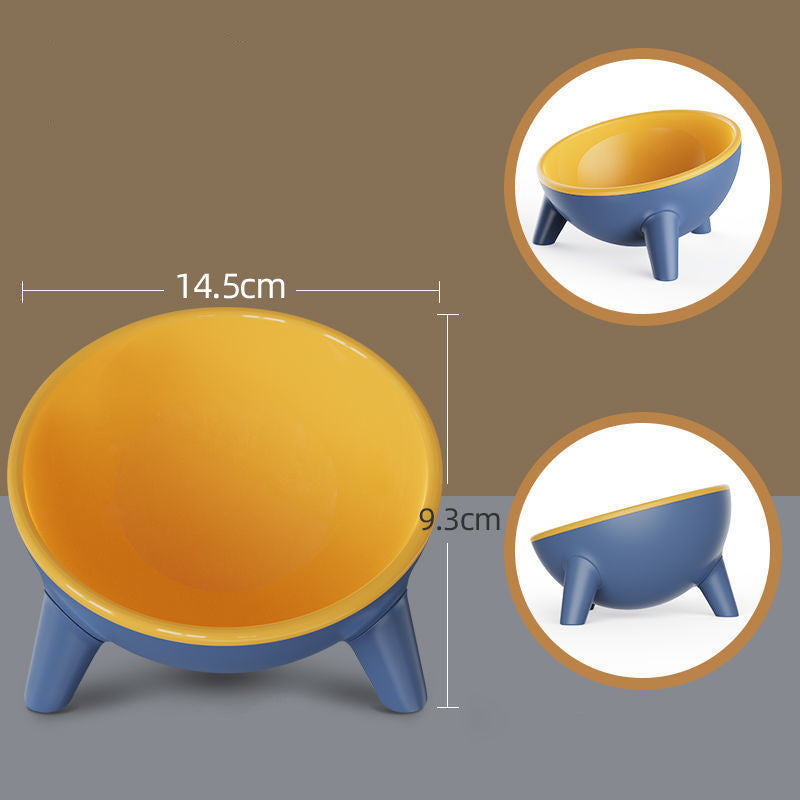 Elevated Pet Bowl Stand with Bowls