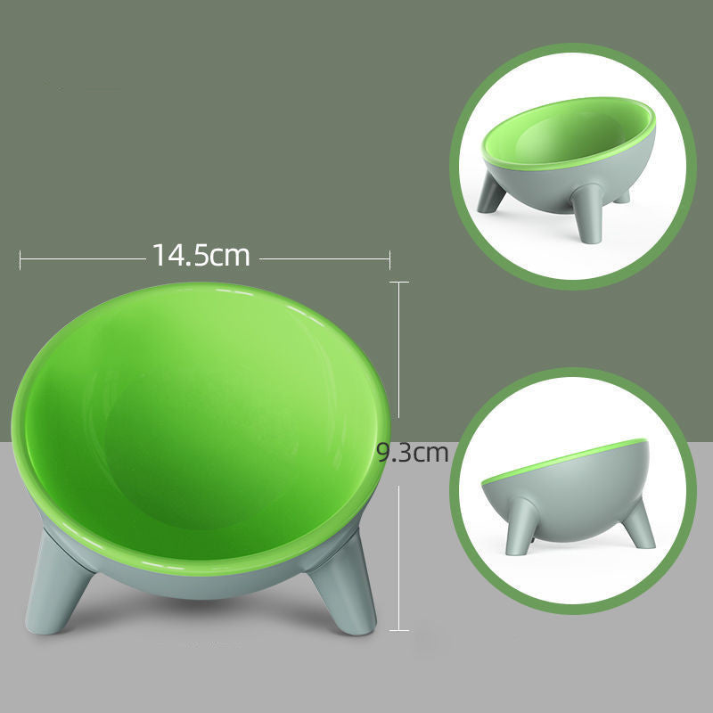 Elevated Pet Bowl Stand with Bowls