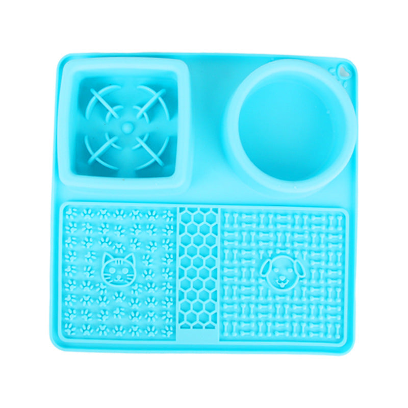 Silicone Slow Feeding Mat Bowl