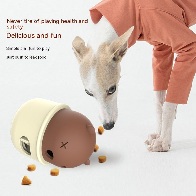 Interactive Dog Puzzle Feeder