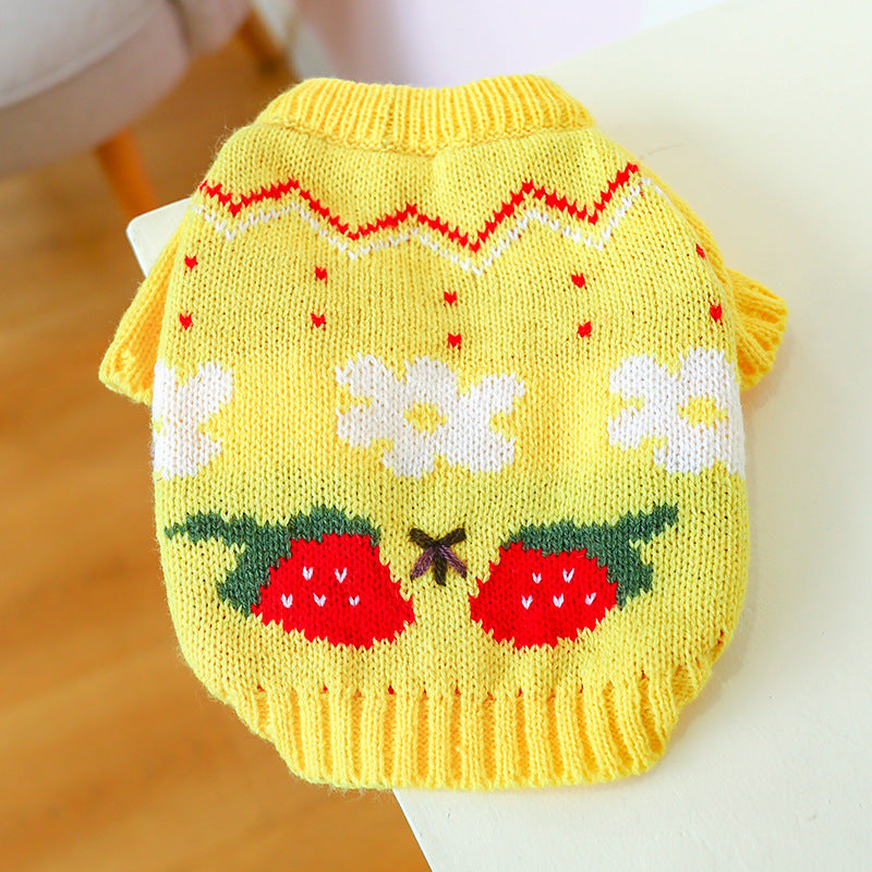 Cozy Knit Dog Sweater