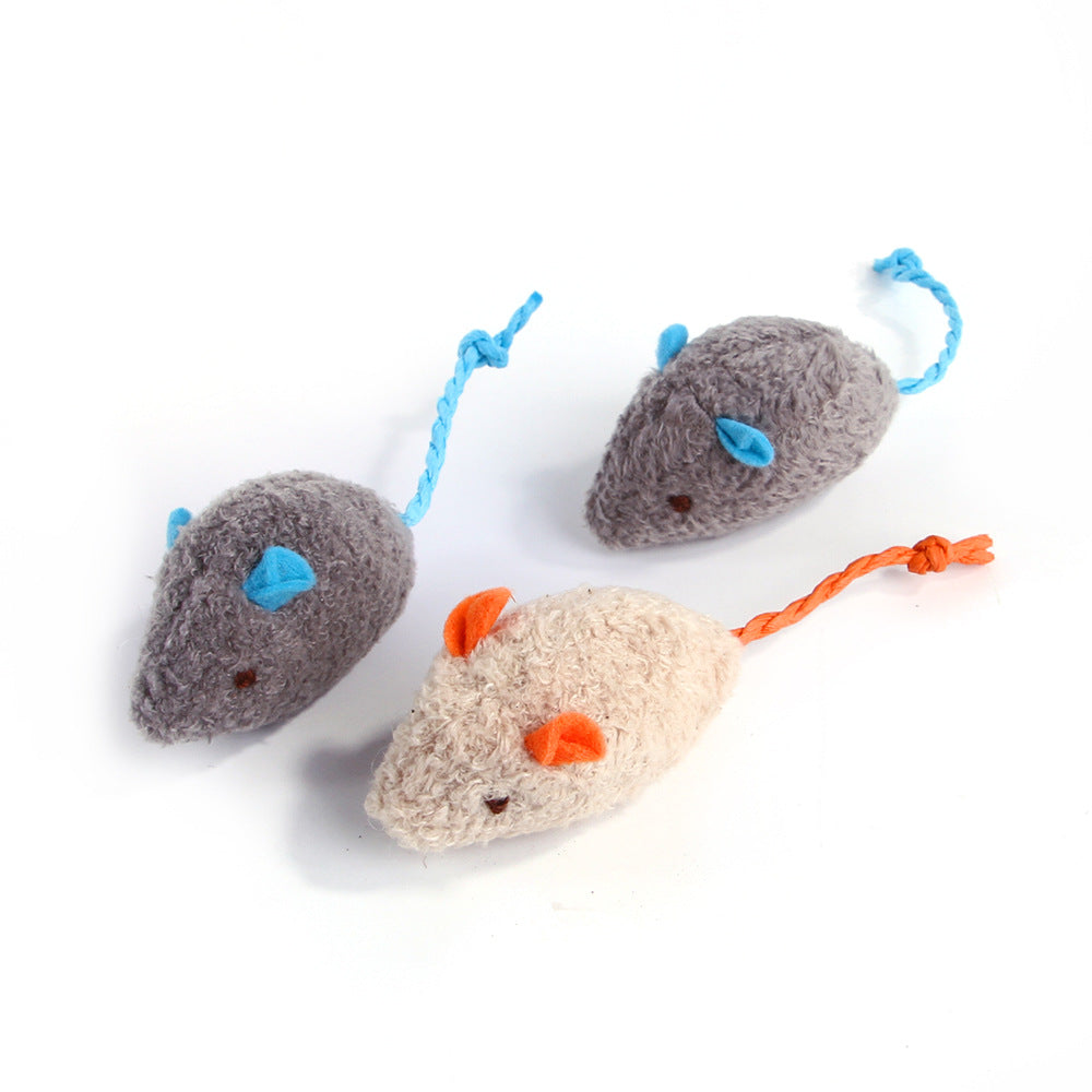 Plush Catnip Mouse Cat Toy