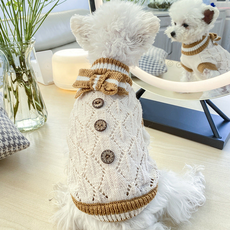 Cozy Knit Dog Sweater