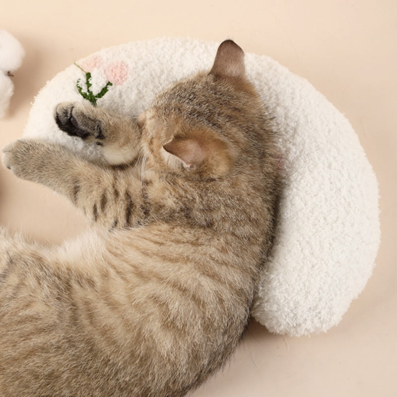 Plush Moon Pet Pillow