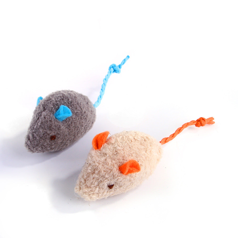 Plush Catnip Mouse Cat Toy