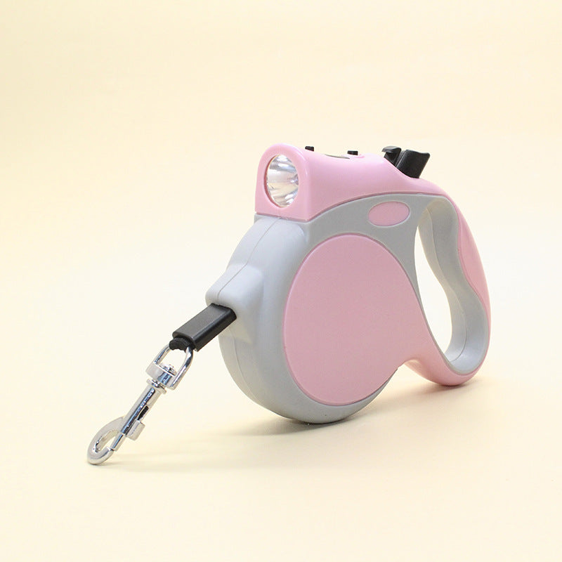 Retractable Dog Leash with LED Light