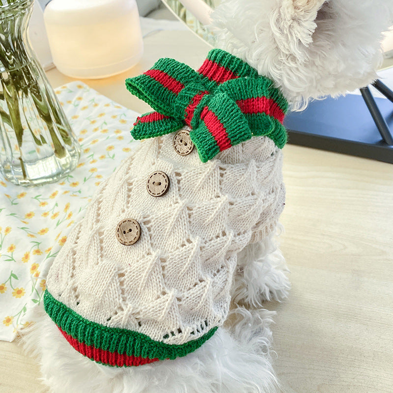Cozy Knit Dog Sweater